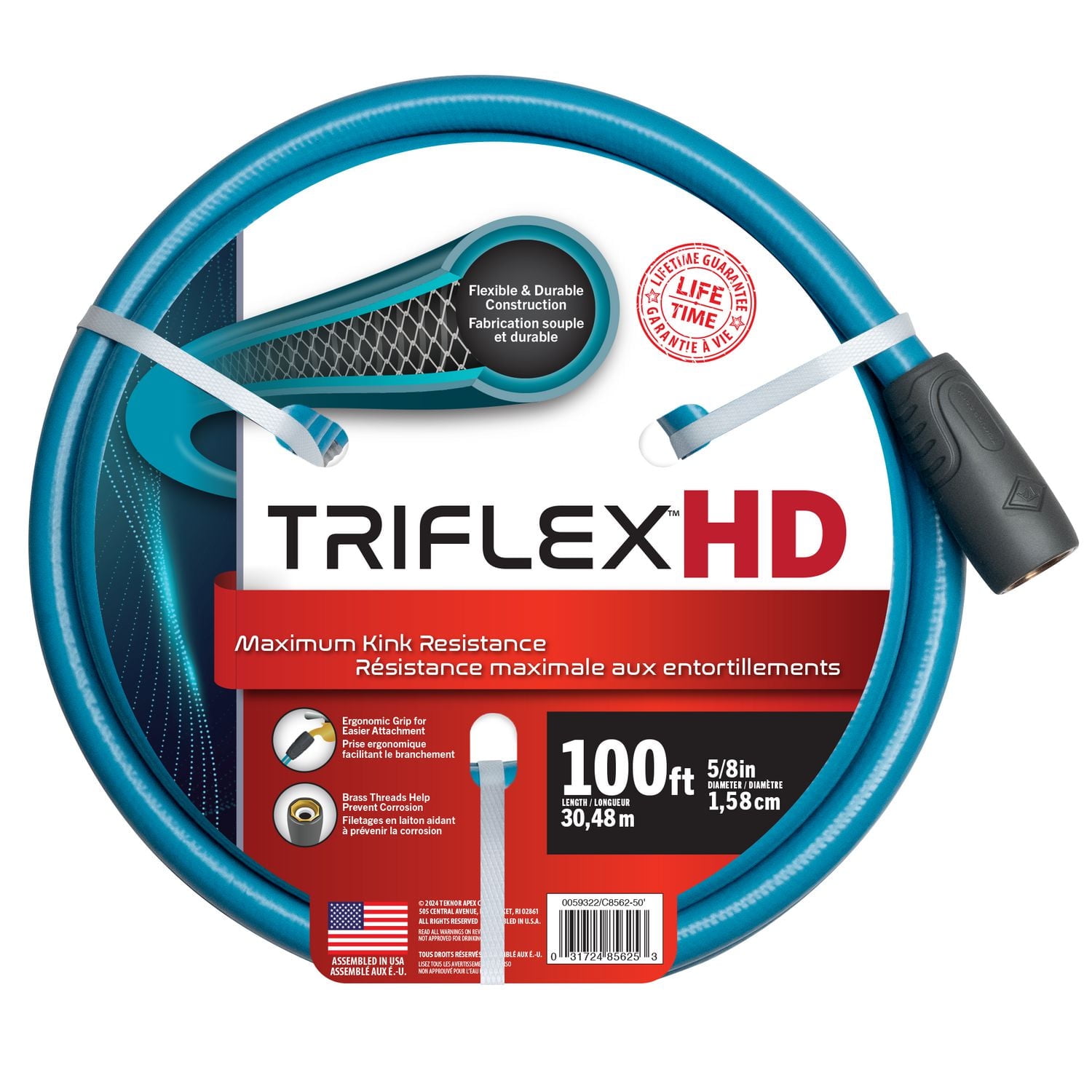 Triflex Heavy Duty Kink-Resistant Garden Hose (5/8 in. Diameter), Heavy Duty Hose