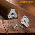 thumbnail image 2 of POWERTEC 8PK 5/16-18 T Nuts | Screw-On Tee Nuts for Bolts and Stem Caster Wheels – Threaded Inserts for Wood Working, Rock Climbing Holds and Furniture | 1/2" Length (QTN1108), 2 of 5