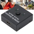 thumbnail image 4 of Bi Direction Switch, 4K High Definition Displayport Splitter Lightweight Portable Easy Installatiom High Resolution  for Laptop for Computer, 4 of 7