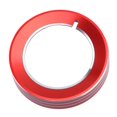 thumbnail image 2 of Anillo De Decoración Para Interruptor De Aire Acondicionado De Coche, Anillo De Aleación De Aluminio Rojo, Botón De Control De Aire Acondicionado De Coche, Anillo Decorativo Circular 6 Piezas Guardurnaity VI003365-00, 2 of 7