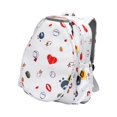 thumbnail image 1 of Mochila de tenis, bolsa de raqueta de gran capacidad con compartimento para zapatos, portátil, suave, con cremallera, correa ajustable, mochila de bádminton, 1 of 8