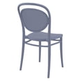 thumbnail image 5 of Compamia Marcel Resin Outdoor Chair Dark Gray, Set of 2, 5 of 5