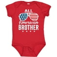 thumbnail image 3 of Inktastic All American Brother USA Parade Boys Baby Bodysuit, 3 of 5