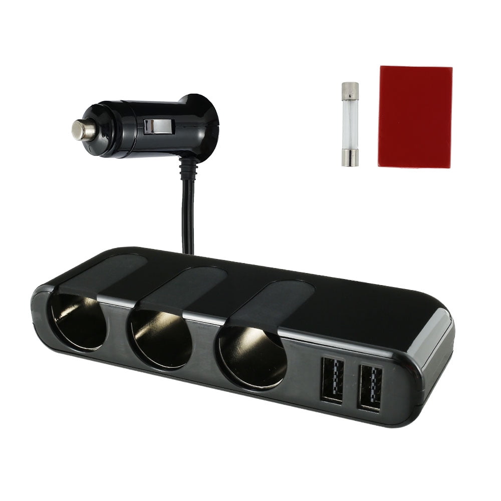 3Socket Cigarette Lighter 120W Car Cigarette Lighter Adapter 12V/24V