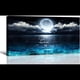 thumbnail image 2 of Lienzo con paisaje marino y lunar, decoración de pared moderna enmarcada para sala de estar, listo para colgar, marco grueso resistente al agua, 2 of 5
