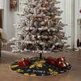 thumbnail image 6 of Kll Hohey Bee Golden Embroidery Christmas Tree Skirt 30",Party Decorations Farmhouse For Christmas Decorations Holiday Party, 6 of 8