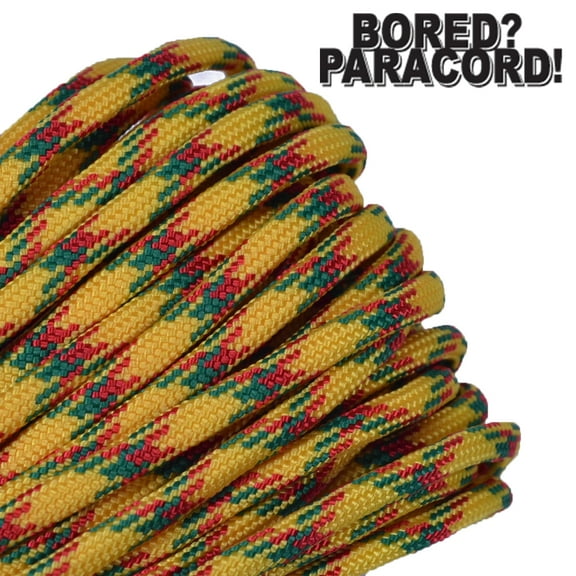 Bored Paracord Brand 550 lb Type III Paracord - Vietnam Veteran 100 Feet