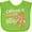 Apple Green, variant on Inktastic Official Cookie Tester Cute Gingerbread Boys or Girls Baby Bib
