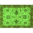 thumbnail image 1 of Ahgly Company Indoor Rectangle Oriental Green Traditional Area Rugs, 7' x 9', 1 of 4