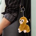 thumbnail image 5 of Monkey Shape Keychain Backpack Hanging Decor Bag Plush Monkey Pendant Keyring, 5 of 5