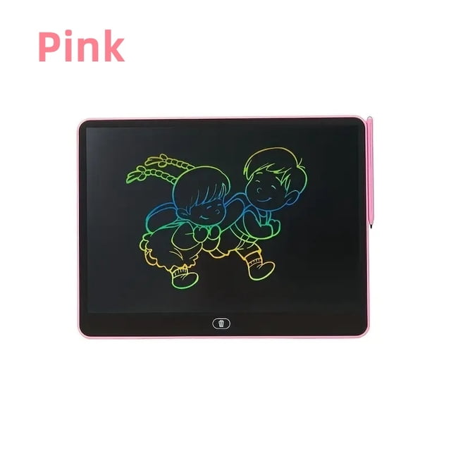 Tablero de escritura LCD grande de 13 pulgadas, almohadilla de dibujo de borrado de un botón, juguete de pintura de Graffiti, tablero de escritura electrónico de aprendizaje educativo