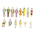 thumbnail image 3 of 14 figuras en miniatura coleccionables, accesorios para casas de muñecas pequeñas, pintadas y decorativas. 65 mm, 3 of 9