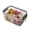 E, variant on bestolf Airtight Food Storage Box Sealed Transparent Container Stackable Food Canister for Kitchen Pantry Loose Tea Leaves Spices (B )