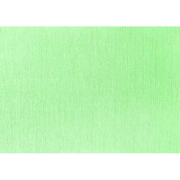 Ahgly Company Indoor Rectangle Oriental Green Industrial Area Rugs, 7' x 10'