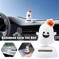 thumbnail image 5 of Halloween Solar Dancing Toy, Halloween Solar Shaking Head Dancer Ghost Car Decoration, Cute Ghost Figurine Car Dashboard Dancing Decorations, Halloween Solar Gifts, 5 of 8
