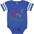 thumbnail image 3 of Inktastic I Love My Abuela Boys or Girls Baby Bodysuit, 3 of 5