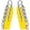 Yellow, variant on TRADESAFE Lockout Tagout Locks, Aluminum Padlocks Keyed Different, Yellow Loto Locks 10 pcs, 2 Keys Each
