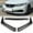 Matt Black, variant on Stay Tuned Performance For 2013-2015 Honda Civic Sedan Matt Black Aero-Style Front Bumper Body Kit Lip