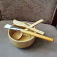 thumbnail image 2 of Diy Face Cover Mixing Bowl Set Kits De Herramientas De Cubierta Facial De Madera Que Incluyen Bowl Spoon Brush Stirrer Serendint CE006423-00, 2 of 6