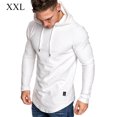 thumbnail image 1 of Sonducket Sudadera con capucha de algodón para hombre Sudadera con capucha absorbente de sudor Sudadera con capucha de algodón Sudadera con capucha de Sudaderas y sudaderas con capucha XXL,Blanco Sonducket AP000756-16, 1 of 6