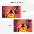 thumbnail image 4 of Placemats Set of 4, Halloween Pumpkin Place mats for Dining Table Indoor/Outdoor, Cute Heat Resistant Washable Table Mats(18" x 12"), 4 of 8