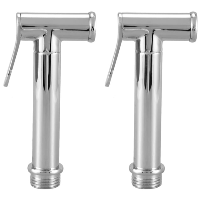 2X Kit de Rociador de Bidé de Inodoro Kit de Ducha Musulmana Grifo de Bidé de Mano Grifo de Baño Rociador