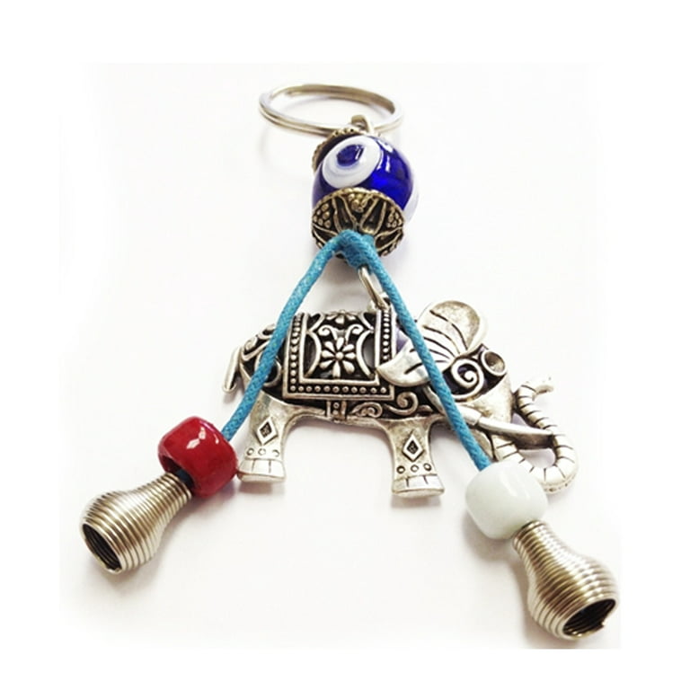 Evil Eye Keychain for Women - Protection Good Luck Amulet Charm