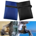 thumbnail image 2 of Spencer 4 Pack Outdoor Faucet Covers for Winter, Outside Garden Faucet Socks for Freeze Protection, Reusable Waterproof Insulated Spigot Pipe Hose Cover (Blue, 5.5" W x 7.8" H), 2 of 8