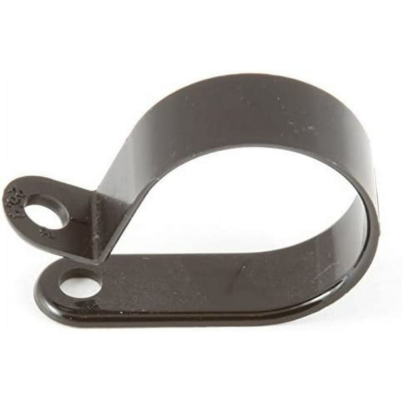 1" Black Nylon Cable Clamps - (pack of 50)