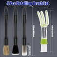 thumbnail image 3 of 4Pcs Car Detailing Brush Kit Car Interior Dust Removal Brush Soft Bristles Car Detailing Brush Auto Interior Cleaning Kit Multi-Functional Brush Cleaner Tool for Dashboard Air Vent Screen, 3 of 5