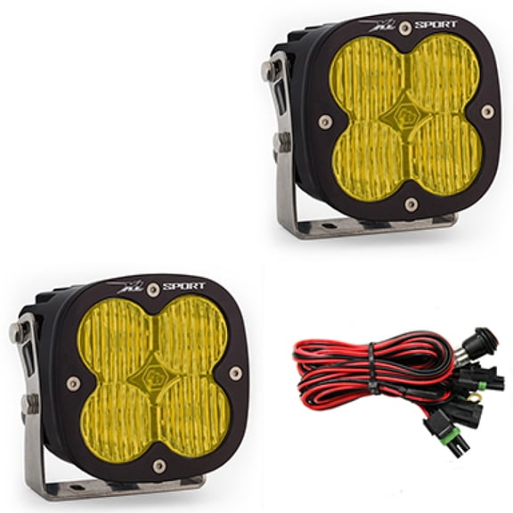 Baja Designs 27.5W, 3100 Im LED Spotlight, 4.43" x 3.65" x 4.43"