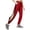 Red #049, variant on Pants For Men Tear Away Basketball Sweatpants Snap Button High Split Breakaway Trousers With Pockets For Surgery Recovery Athletic Wear, XL