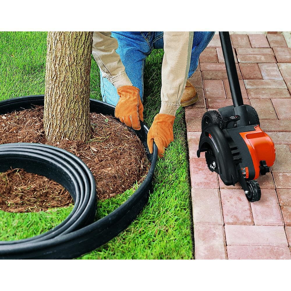 BLACK+DECKER 2-in-1 Landscape Edger and Trencher LE750 - 12 Amp Corded Electric
