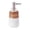 White, variant on DQQ153 Ceramic Soap Dispensers For Shower Gel, Shampoo, And Body Lotion, Suitable For Hotels, Inns, And Model Homes