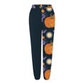 thumbnail image 6 of Blue Stretch Lounge Pants Vintage, Halloween Costumes, Casual, Winter Pajamas, Wide Leg Palazzo Pants, Soft, Lounge, Sleep Bottoms M, 6 of 6