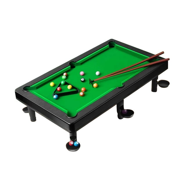 ZLight Billiards Game Kindergarten Kids Adults Desk Toy 55x33x15.5cm Mini Tabletop Set Play Pool