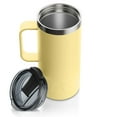 thumbnail image 2 of RTIC 16 oz Stainless Steel Insulated Travel Mug, Splash-Proof Lid, Sunlight, 2 of 4
