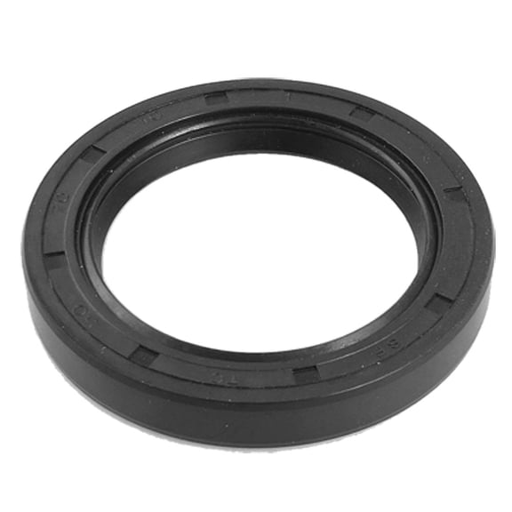 Unique Bargains 50mm x 70mm x 10mm Double Lip Rubber Rotary Shaft Oil TC Seal Gasket Black