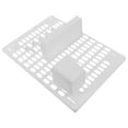 thumbnail image 1 of Mobutofu 1 Set Pegboard Rack White for Home Organization and Storage, 1 of 8