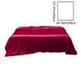 thumbnail image 3 of Storsr Luxurious Silk Bedding Sheet - Solid Color Washable Polyester Satin Bedspread, Easy Care, Soft and Comfortable Experience, 3 of 6