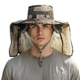 thumbnail image 2 of Kcolen Sun Hats for Men Large Head Solar Powered Fan Hat Wide Brim Neck for Outdoor Summer Adventures, 2 of 5