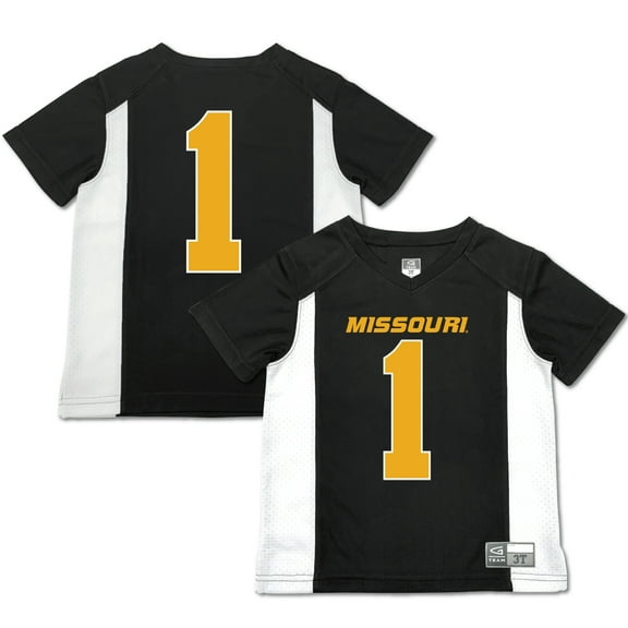Toddler Garb #1 Black Missouri Tigers Football Jersey