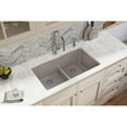 thumbnail image 2 of Elkay ELGDULB3322GR0 Quartz Classic 33" x 19" x 10", Equal Double Bowl Undermount Sink with Aqua Divide, Greige, 2 of 2