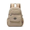 thumbnail image 2 of Deago Mini Nylon Backpacks for Women Men Casual Lightweight Small Waterproof Backpack Purses Travel Daypack (Khaki), 2 of 10