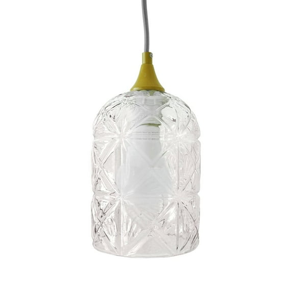 Ashcroft Furniture Glowline Pendant Lamp - Gold and Clear