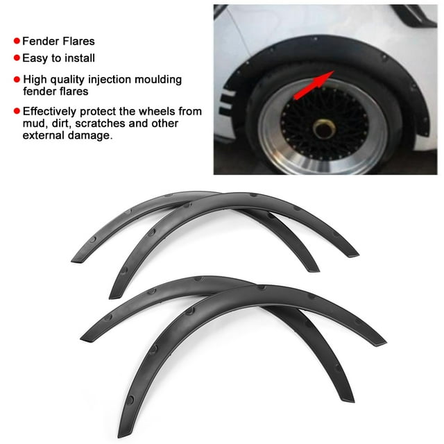 Fensa Fensar, Alta, Refrescante y Personalizado, Protector de Arco de Ruedas, Preciso, Perfecto Flexible, Para Automóvil, Automotriz,