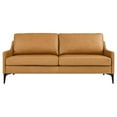 thumbnail image 5 of Modway Corland Leather Sofa in Tan, 5 of 8