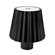 thumbnail image 3 of Elegante lámpara de mesa con control táctil para dormitorio u oficina negro, 3 of 9