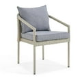 thumbnail image 6 of Alaterre Furniture Windham All-Weather Wicker 4 Piece Outdoor Conversation Set, 6 of 12