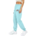 thumbnail image 4 of Zxlsdmn Christmas Sweatpant Womens Funny Graphic Cinch Bottoms Sweatpants Loose Drawstring Waist Sweat Pant Comfy Athletic Workout Trousers with Pocket XL, 4 of 5